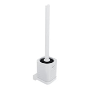 Toilet brush with a square handle