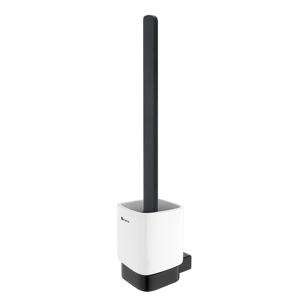 Toilet brush with a square handle