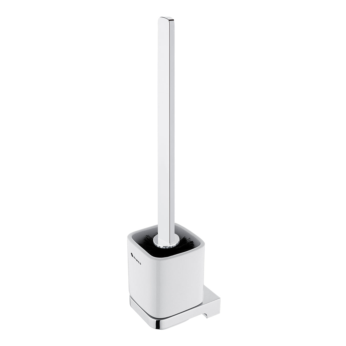 Toilet brush with a square handle