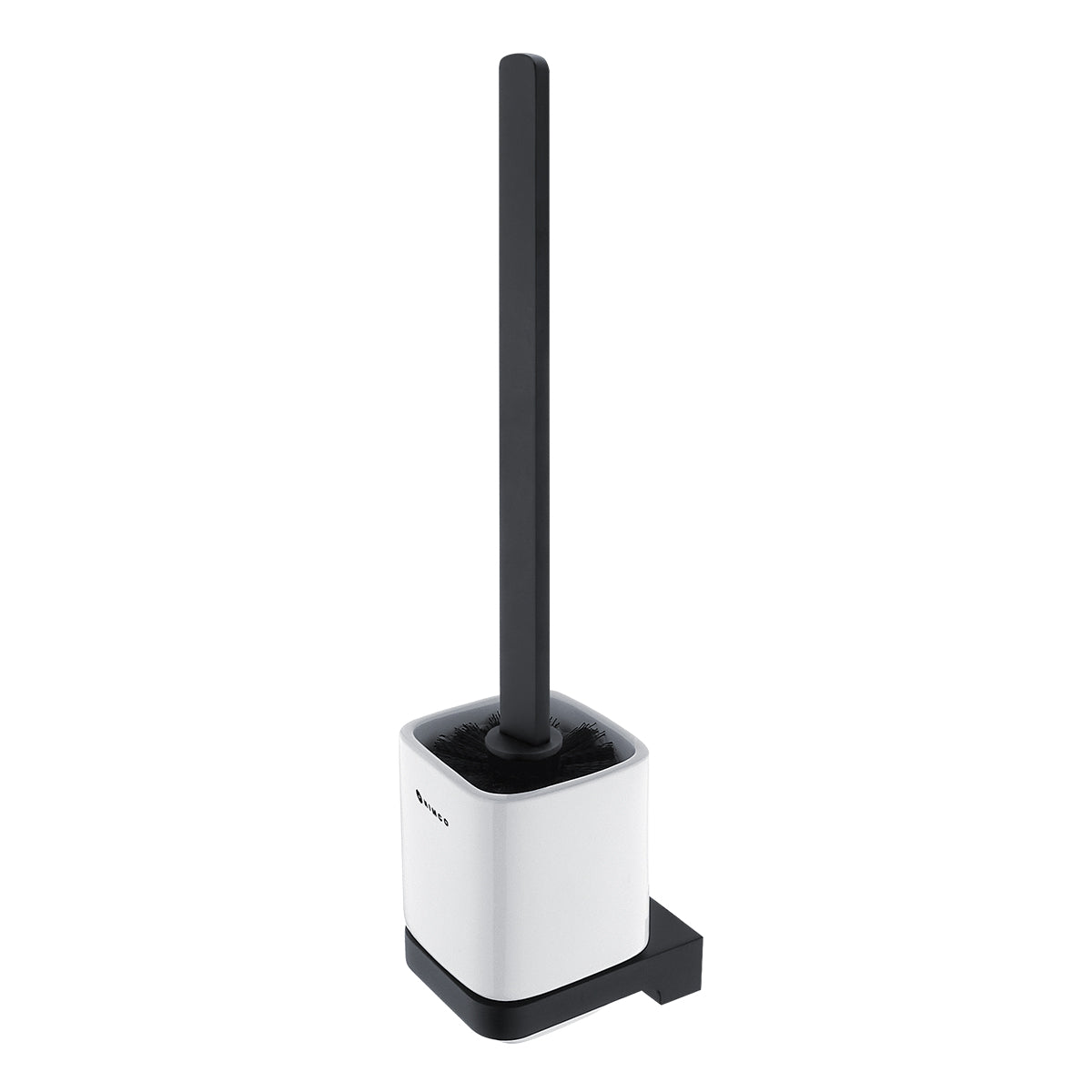 Toilet brush with a square handle