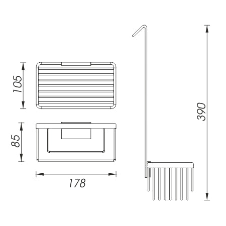 Wire shelf