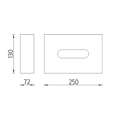 Paper tissue dispenser