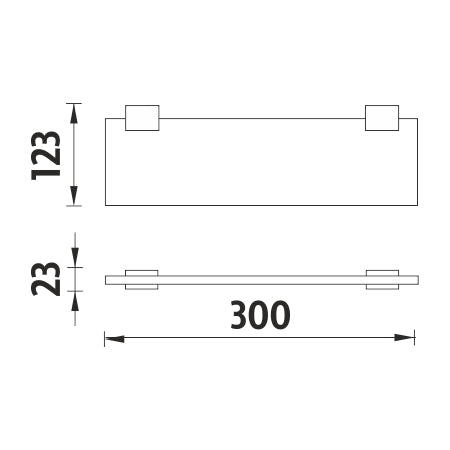 Polc, 30 cm