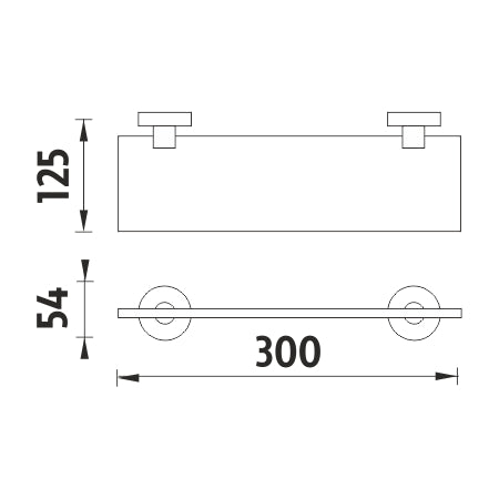 Polc, 30 cm