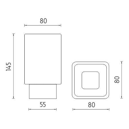 Replacement toilet tank