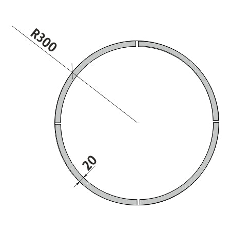 600x600-as LED-es tükör