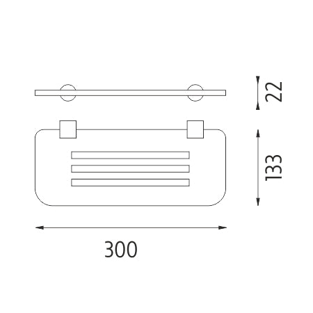 Polc, 30 cm