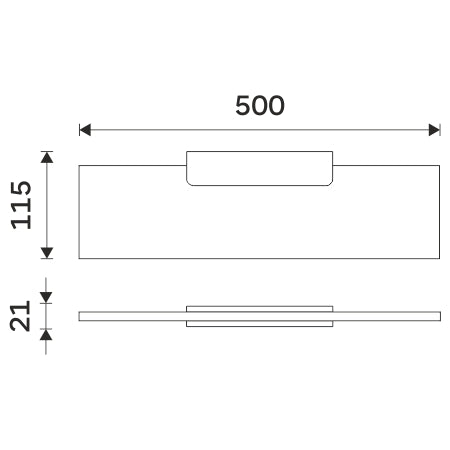 IXI Shelf, 50 cm