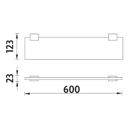 IXI Shelf, 60 cm