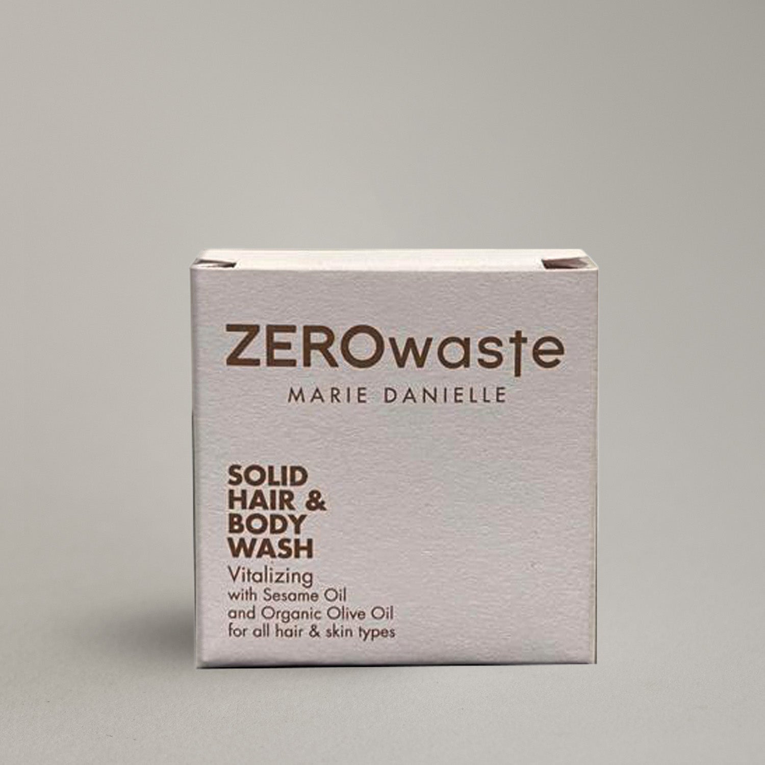 Zerowaste Solid Shampoo Bar for Hair and Body, 15 g